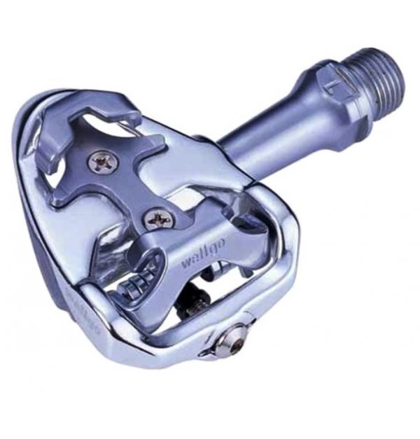 Педали велосипедные Wellgo RC-715, контактные, Road, с шипами 98A