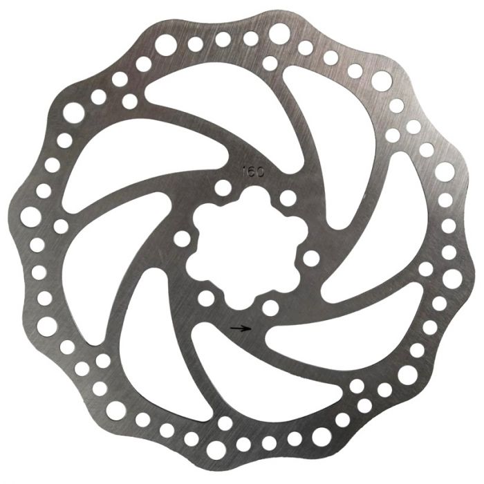 Тормозной диск Velo-Z 613-160, 160мм, 6 болтов
