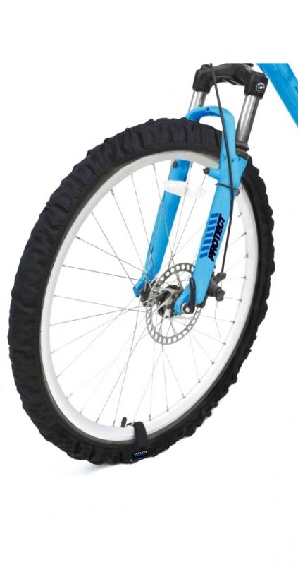 Чехлы на липучках (велотапки) Protect на колеса для колес 18"-24", пара