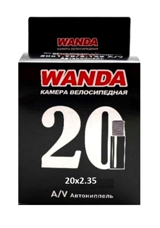 Велокамера Wanda 20"x 2.10-2.35 AV33мм