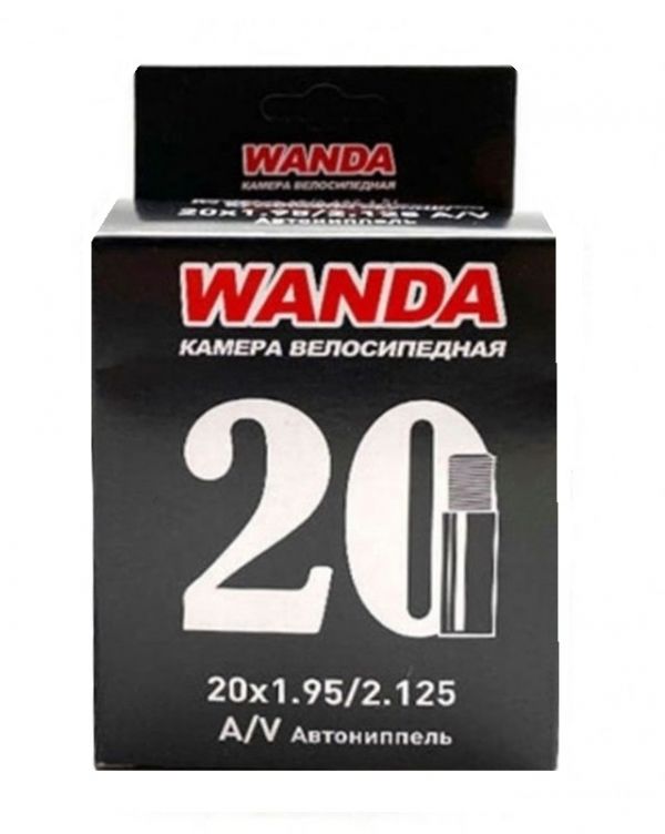 Велокамера Wanda 20"х1.95-2.125 AV-33mm