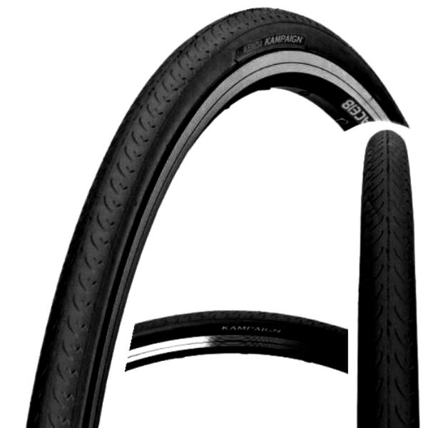 Велопокрышка 28" Kenda K-177 Kampaign 700х23С 23-622мм 30TPI, черная