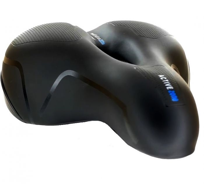 Велосипедное седло Velo-Z 2140-19 200х250мм, с гелевыми вставками, закрытые пружины