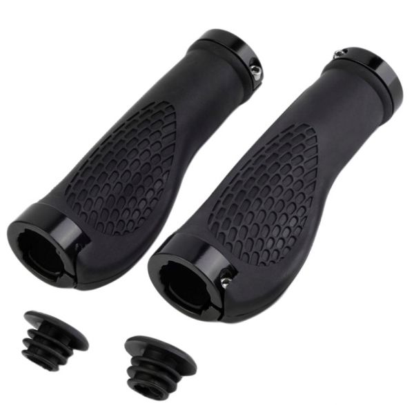 Грипсы Velo-Z 2661-70Bk,130mm, анатомические, с фиксацией, черные
