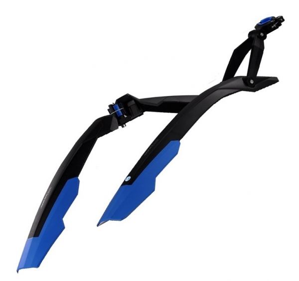 Комплект крыльев 27.5"-29" Simpla ADHD Long, быстросъемные, цвет черно-синий
