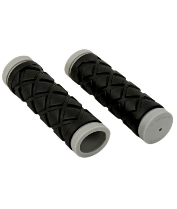Грипсы Velo-Z 2661-68, 85mm, черно-серые, резина, пара