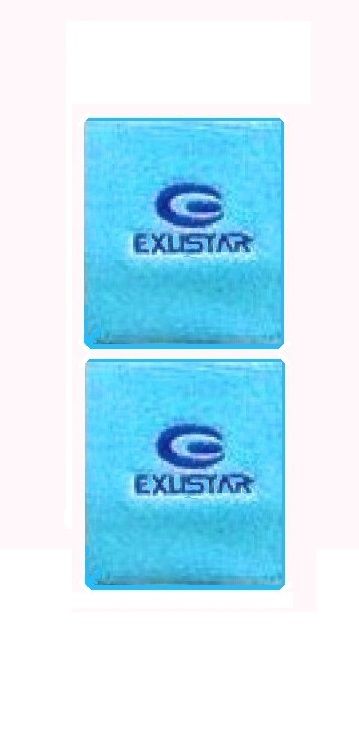 Напульсники Exustar HW005BL, цвет голубой, пара