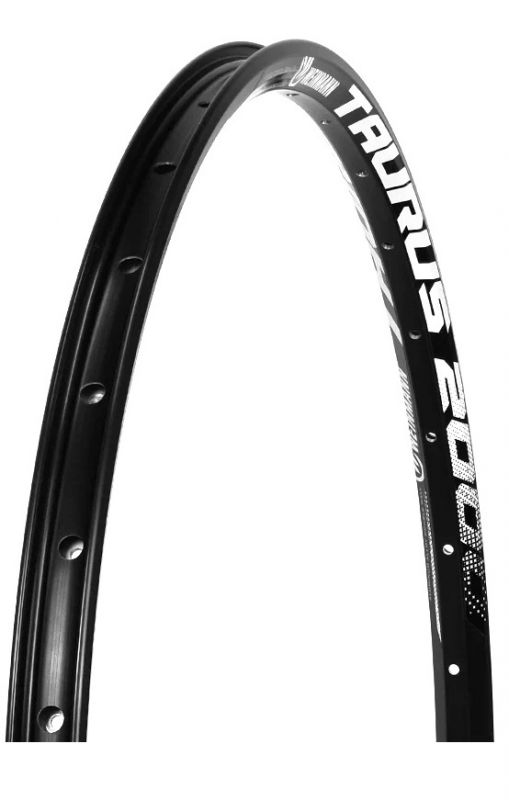 Обод 26" 32H, Weinmann Taurus 2000 Disс, 559х19мм AV, двойной, черный