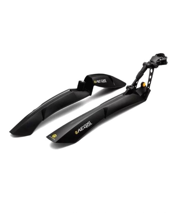 Комплект крыльев 26"-29" Sunny Wheel  SW-F1-155F/R-B Aegis, быстросъемные, цвет черный