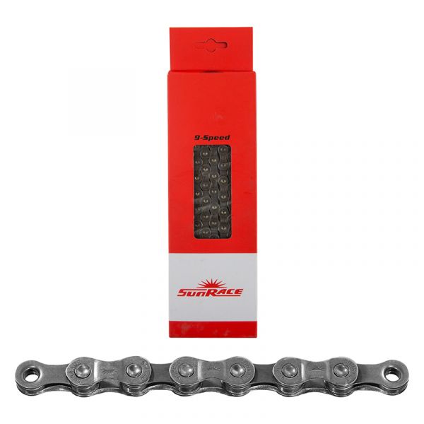Цепь SunRace CN-M94, 9 скоростей, 116 звеньев, с замком CNQ09