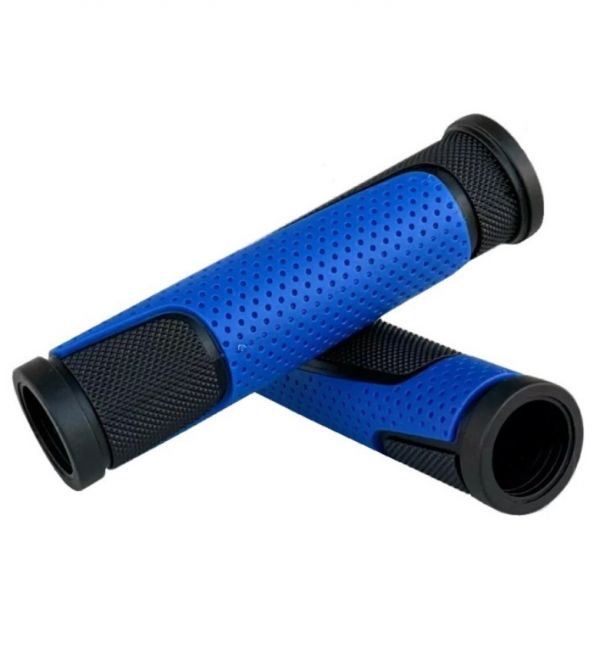 Грипсы Velo-Z 2661-76, 125mm, черно-синие, пара