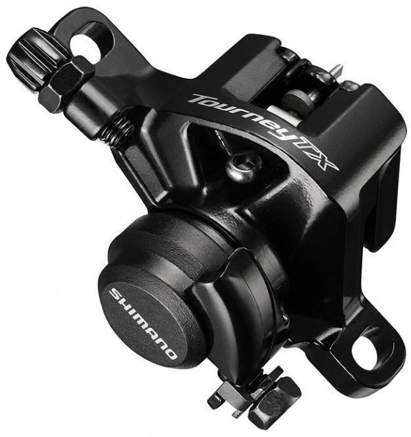 Калипер механический Shimano Tourney BR-TX805, с адаптером F160/R140