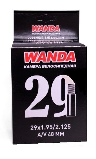 Велокамера Wanda 29"х1.95-2.125 AV-48mm